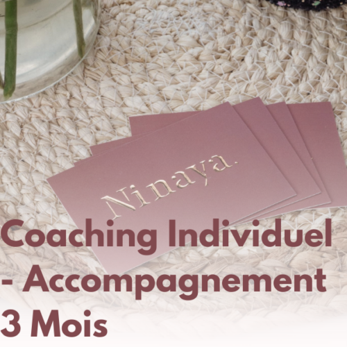 Coaching Individuel - Accompagnement 3 Mois - Image produit
